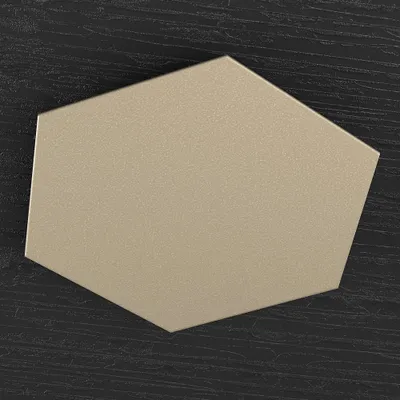 Produktbild von Moderne dekorative Deckenleuchte Hexagon Sand Metall