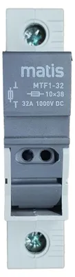 Sicherungshalter 10x38 inkl. 15A Schmelzsicherung