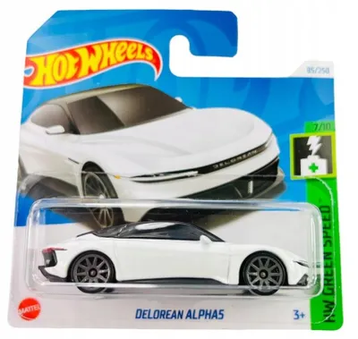 Produktbild von Hot Wheels DeLorean Alpha5 Spielzeugauto Metall 1:64