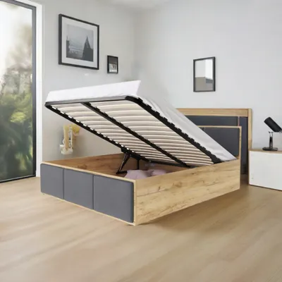 Produktbild von Bett KALYPSO 120x200 TM Craftmodern Doppelbett Schlafzimmer