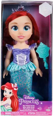 Zdjęcie produktu dla Jakks Pacific - Lalka Ariel 38cm z Disney 100-lecia, Maa Syrenka