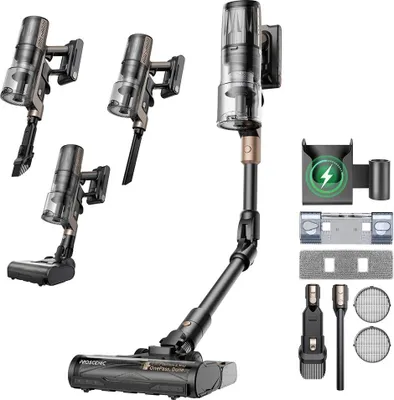 Image de P20 OnePass - Aspirateur sans fil - Puissance d'aspiration de 70 000 Pa - Autonomie de 70 minutes - Moteur sans balais de 680 W - Nettoyage à sec et humide - Prise européenne