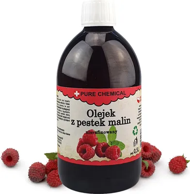 Produktbild von PURE CHEMICAL | Himbeersamenöl | unraffiniert | natürlich | kaltgepresst | 500 ml