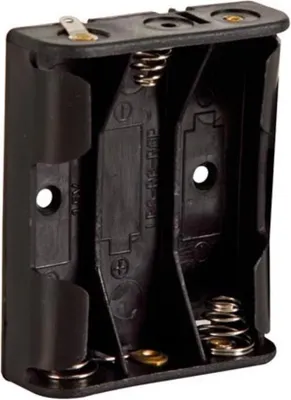 Produktbild von Velleman - BH331D - Batteriehalter für 3 x AA-Batterien (mit Lötfahnen)