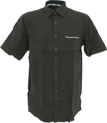 Produktbild von 30093 Casa Moda, , Herren kurzarm Hemd, Popeline , black, M