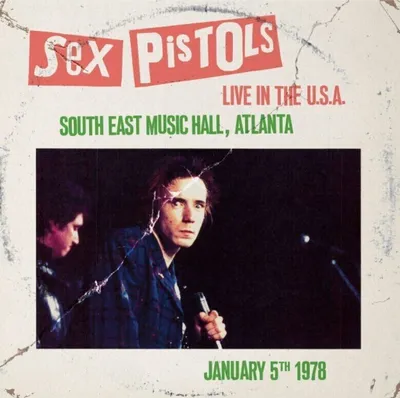 Image de Sex Pistols - Live In The USA 1978 - Atlanta (Red Coloured) (LP)