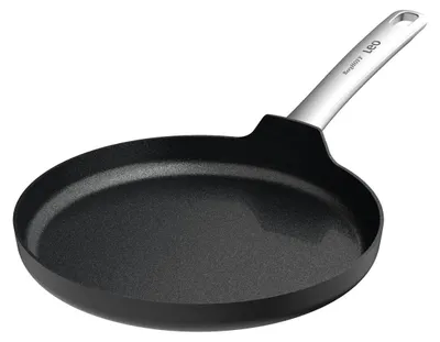 Produktbild von BergHOFF Leo Graphite, Rund, Omelettpfanne, Schwarz, Aluminium, 230 °C, Keramik, Gas, Halogen, Induktion, Versiegelte Platte