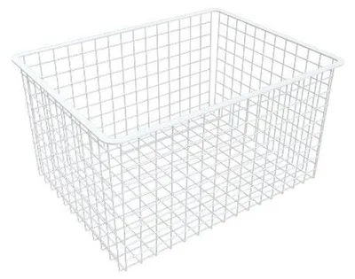 Produktbild von INTEGRI Weiss Drahtkorb 285mm Garderobensystem Schubkorb Aufbewahrung Organizer