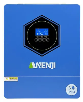 Produktbild von Hybrid-Solarwechselrichter mit WLAN, reiner Sinusausgang, MPPT-Technologie, 4.2KW 24V