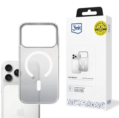 Productafbeelding van Apple iPhone 17 Pro Max - 3Mk Frosty Magcase, wit