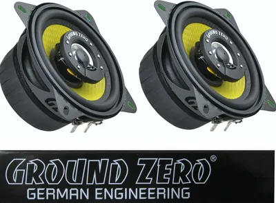 Produktbild von Ground Zero GZTF 10 cm Titanium Lautsprecher passend für VW BUS T4 Armaturenbrett 1990 -2003