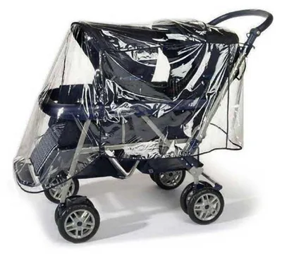 Obrázek produktu pro reer 73887, Raincover, Polyester, Polyetylen-vinyl acetát (PEVA), Průhledná, Chlapec/děvče, 97 mm, 55 mm