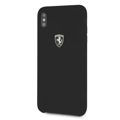 Immagine prodotto di Ferrari Custodia rigida Feosihci65Bk Iphone Xs Max Nero/Nero Silicone Off Track