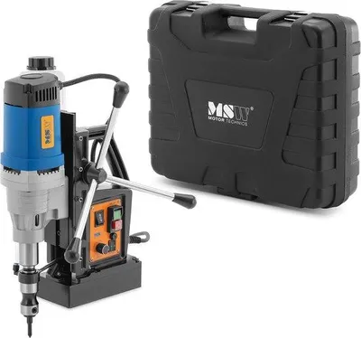 Image de Perceuse magnétique Expondo MSW - 1680 W - 395 tr/min - Tige Weldon 19 mm - Laser