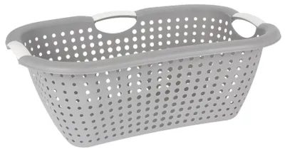 Produktbild von Storage Solutions Waschekorb - grau - 26 Liter - Kunststoff