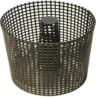 Produktbild von Pelletsbrennkorb Lienbacher schwarz beschichtet Ø24cm H17,5cm