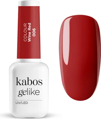 Produktbild von Kabos UV Nagellack Hybrid Gelike 006 Wine Red 8ml