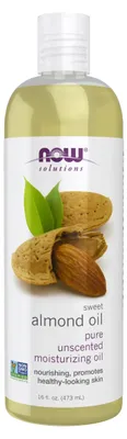 Productafbeelding van NOW Foods, Zoete Amandelolie, Herstellend, Verzachtend, Voedend, Hydraterend, Geschikt voor alle huidtypes, 473 ml, Amandelolie, Fles