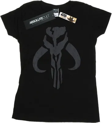 Produktbild von Star Wars - "The Mandalorian" T-Shirt für Damen BI42873 (S) (Schwarz)