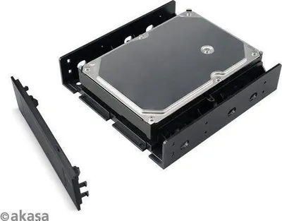 Zdjęcie produktu dla Akasa AK-HDA-12, Rack, Kieszeń HDD, Plastik, Czarny, 2.5,3.5", 149 mm