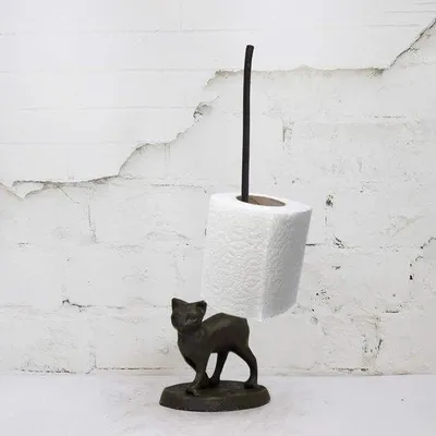 Immagine prodotto di Portarotolo con motivi a forma di animali, da appoggio, accessorio da bagno