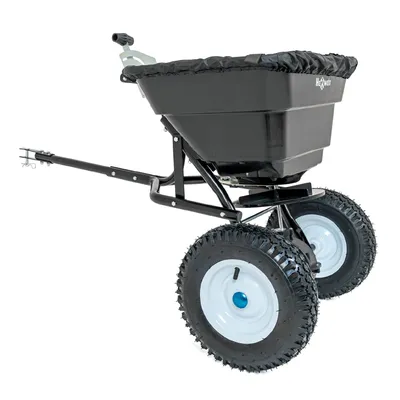 Immagine prodotto di HW-SPREADER spargitore universale per trattorino rasaerba 30 L, spargiconcime, spargisale e seminatrice fino a 3,5 m