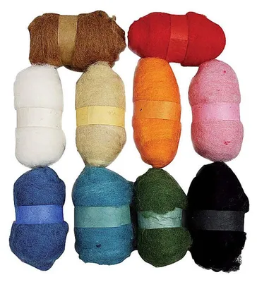 Produktbild von Creativ Company 45196, Handwerk, Mehrfarbig, Wolle, 25 g