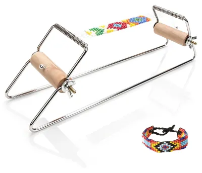Perlenwebrahmen-Set für Armbänder & Ohrringe, Erwachsene