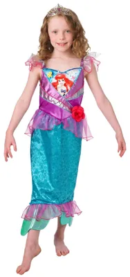 Produktbild von Disney Prinzessin Arielle Glanzkostüm für Kinder Kindergröße: 104