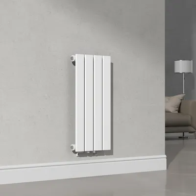 Zdjęcie produktu dla Grzejnik płytowy 'Nore' Biały 60x30cm Jednowarstwowy 249W