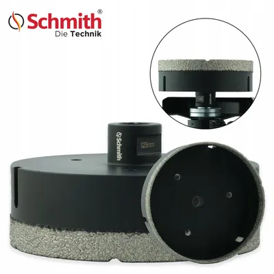 Zdjęcie produktu dla SCHMITH wiertło diamentowe do płytek wiertło diamentowe do otworów z trzpieniem M14 125mm