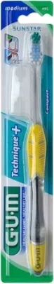 Produktbild von GUM Technique+ Komplettzahnbürste, mittlere Härte, 1 Stück