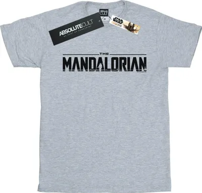 Produktbild von Star Wars - "The Mandalorian" T-Shirt für Herren BI47197 (5XL) (Grau)