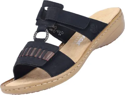 Produktbild von Rieker Damen Pantolette in Schwarz, Größe 37