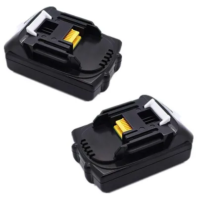 2 Ersatz-Akkus 18V 1,5Ah 1500mAh für BL1815 BL1830