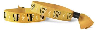 Obrázok produktu pre CombiCraft Textilné náramky VIP Gold - 100 kusov
