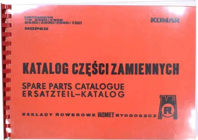 Produktbild von Romet Ersatzteilkatalog 2320 2328 2330 2350 2360 2361