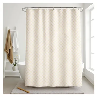 Produktbild von Duschvorhang Textil Badewannenvorhang 120/180/240 x 200 cm inkl. Ringe