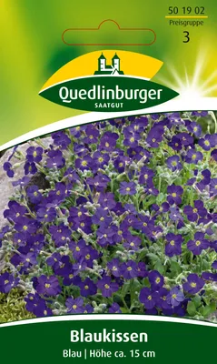 Produktbild von Blaukissen 'Blau' Quedlinburger Blumensamen