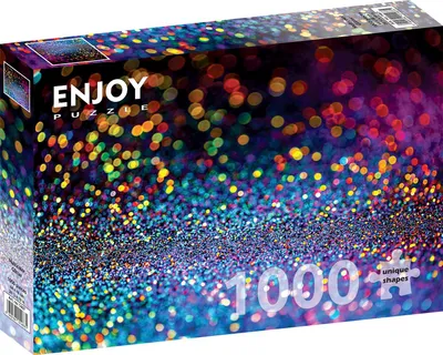 Produktbild von ENJOY Puzzle Buntes Glitzer 1000 Teile