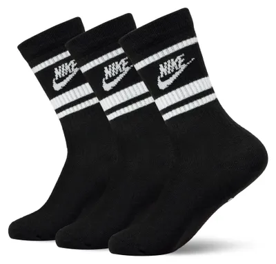Produktbild von NIKE DX5089-010 Nike Sportswear Everyday Essential Socks Unisex Schwarz-Weiss M