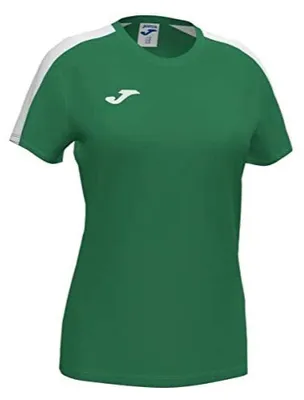 Produktbild von Joma Damen Academy Kurzarm-T-Shirt, grün-weiß, S