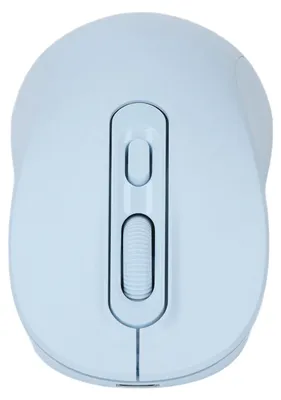 Obrázek produktu pro Bezdrátová myš 2,4 GHz s duálním režimem Bluetooth, dobíjecí, tichá, přenosná počítačová myš s přijímačem pro tablety a notebooky, modrá