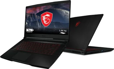 Immagine prodotto di MSI Gaming GF63 10SCXR-410CZ sottile, Intel® Core™ i5, 2,5 GHz, 39,6 cm (15,6"), 1920 x 1080 px, 8 GB, 512 GB