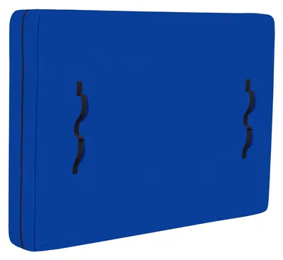 Matratzenschutzbezug mit Reißverschluss, 208x160x27 cm, blau