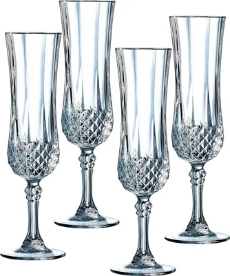Produktbild von Longchamp Sektglas 12cl Kristallglas 4er Set