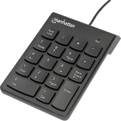 Obrázok produktu pre Manhattan 176354 Manhattan číselná podložka USB čierna maloobchod