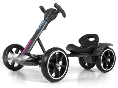 Produktbild von Elektrisches Go-Kart mit Fernsteuerung und LED-Effekten GOKART BOLT Milly Mally schwarz