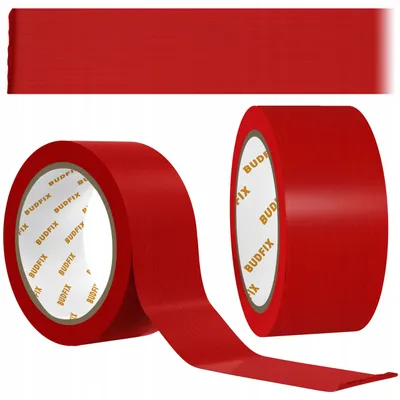 Produktbild von Budfix Rotes Gewebeband 50mm Stark & Entfernbare Reparatur