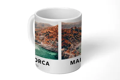 Produktbild von KitchenYeah® Tasse Kaffeetasse Kaffeebecher 350 ml Mallorca - Spanien - Berge Teetasse - Fototasse - Becher - Keramikbecher - Teebecher - Kaffeetasse - Bürotasse
